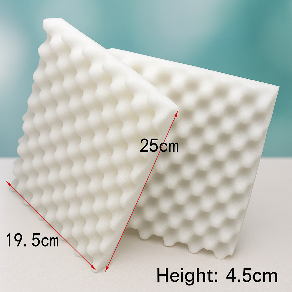 Wavy Foam Drying Pad for Fondant Flowers & Petals | Cake Decoration Support Sponge | Sugar Craft & Gum Paste Tools