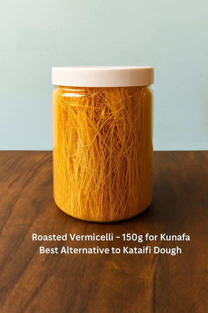 Roasted Vermicelli – 150g for Kunafa | Best Alternative to Kataifi Dough