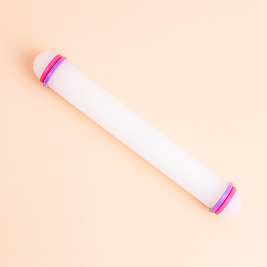 9 inch Nylon Fondant And Dough Rolling Pin with Adjustable Guide