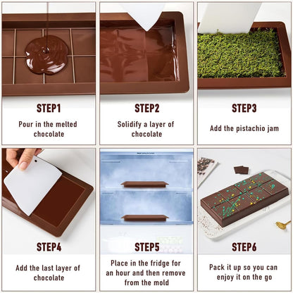 Kunafa Chocolate Mould | Dubai Chocolate Mould