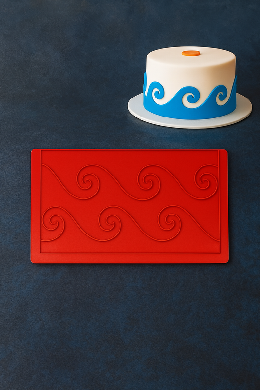 Silicone Lace Mat for Fondant Cake Decoration | Onlay Mould for Baking & Garnishing